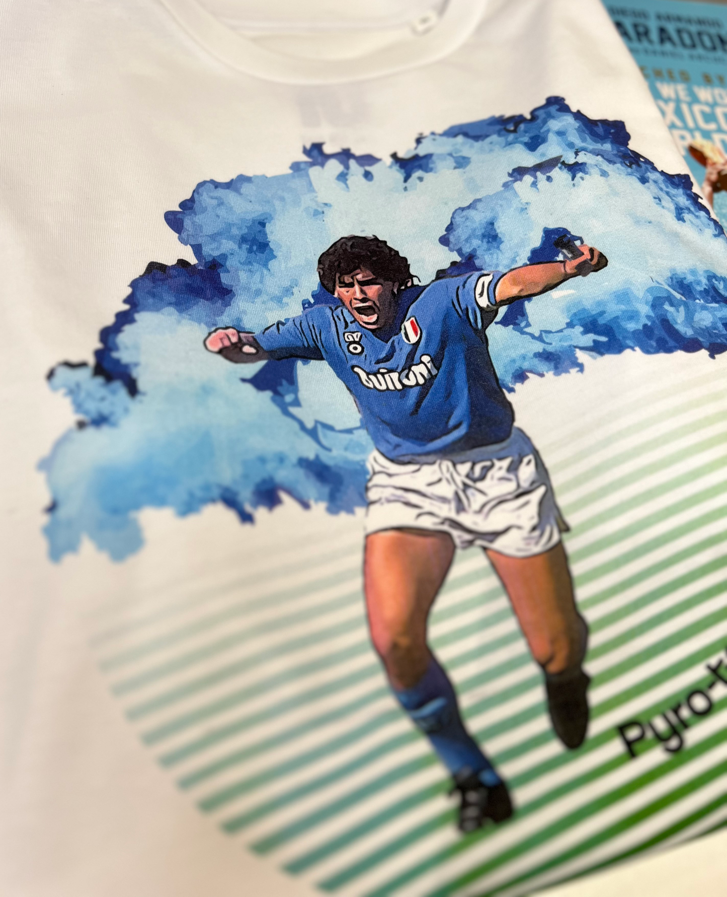 Pyro-technique: Maradona